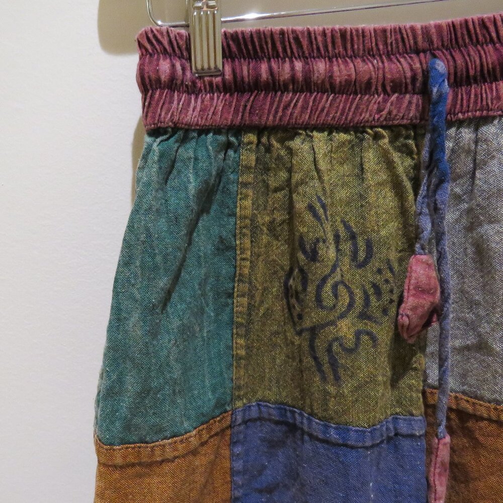 Rising International Multicolor Patchwork Hippie … - image 6